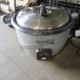 One Avantco 60 Cup Rice Cooker. Model # RCSB60. $129.99