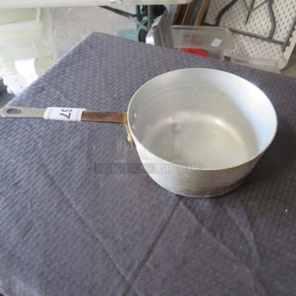One Aluminum  Sauce Pan. - Image 1 of 1