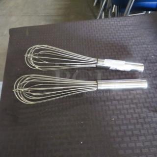 Stainless Steel Whip. 2XBID