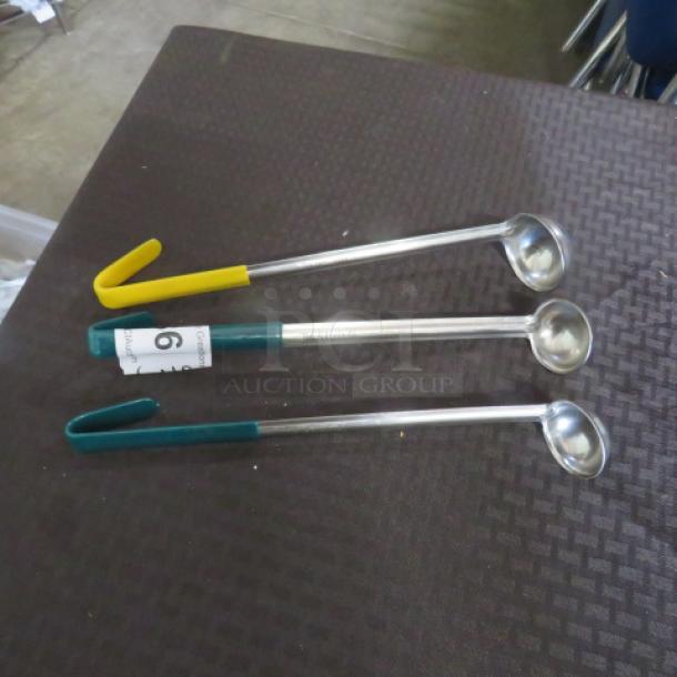 Assorted Size Stainless Steel Ladle. 3XBID - Image 1 of 1