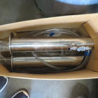 NEW Keg Tower With 1 Tap And Hose. 2XBID