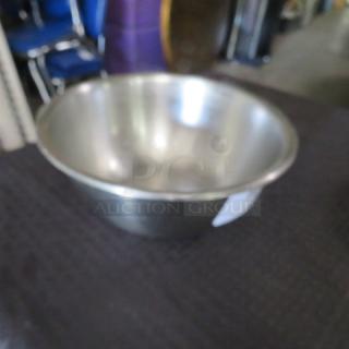 9 Inch Stainless Steel Bowl. 2XBID