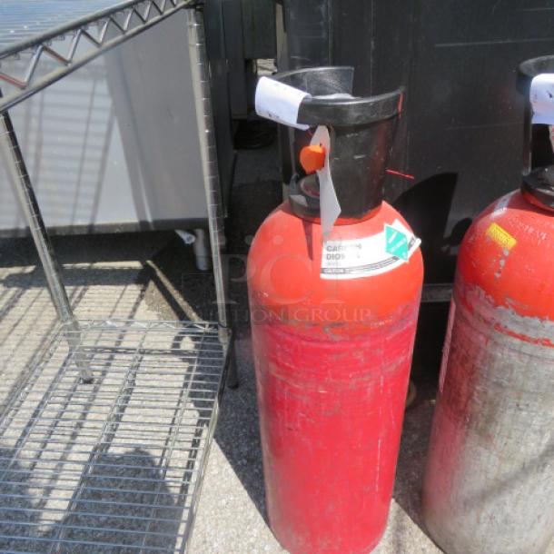 One Carbon Dioxide Tank. NO SHIPPING!!! - Image 1 of 1