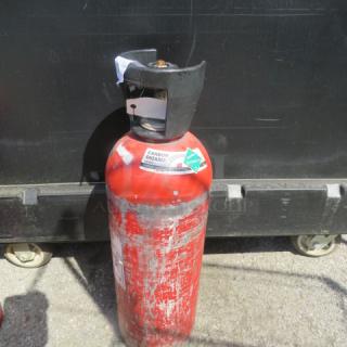 One Carbon Dioxide Tank. NO SHIPPING!!!