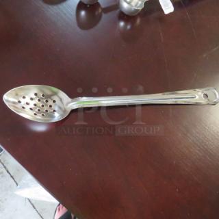 One NEW Perforated Serving Spoon.