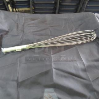 One NEW Stainless Steel 24 Inch  Whip.
