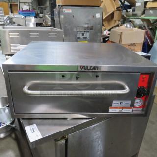 One WORKING Stainless Steel VULCAN 1 Drawer Warmer.  #VW1S. 120 Volt. 27.5X27X11. $1777.00