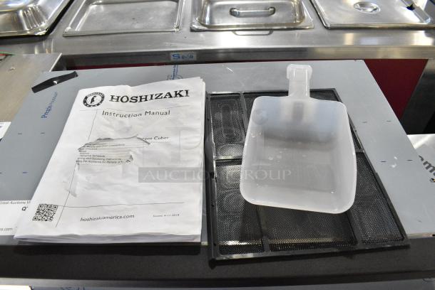 BRAND NEW SCRATCH AND DENT! 2022 Hoshizaki KM-231BAJ Stainless Steel Commercial Ice Head on Commercial Ice Bin. 115 Volts, 1 Phase. - Image 5 of 8