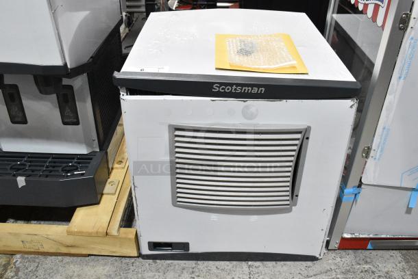 BRAND NEW SCRATCH AND DENT! 2025 Scotsman NS0422A-1B Stainless Steel Commercial Countertop Nugget Ice Machine - 420 lb. 115 Volts, 1 Phase. - Image 1 of 8