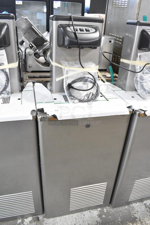 BRAND NEW SCRATCH AND DENT! Cosmetal Niagra 120 Stainless Steel Commercial Floor Style Water Dispenser. 115 Volts, 1 Phase. - Image 1 of 6