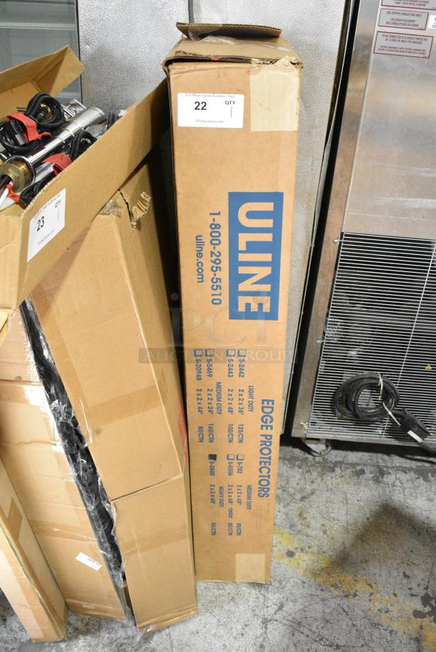 BRAND NEW SCRATCH AND DENT! Uline S-3860 Heavy Duty Edge Protectors .225" thick - Image 1 of 2