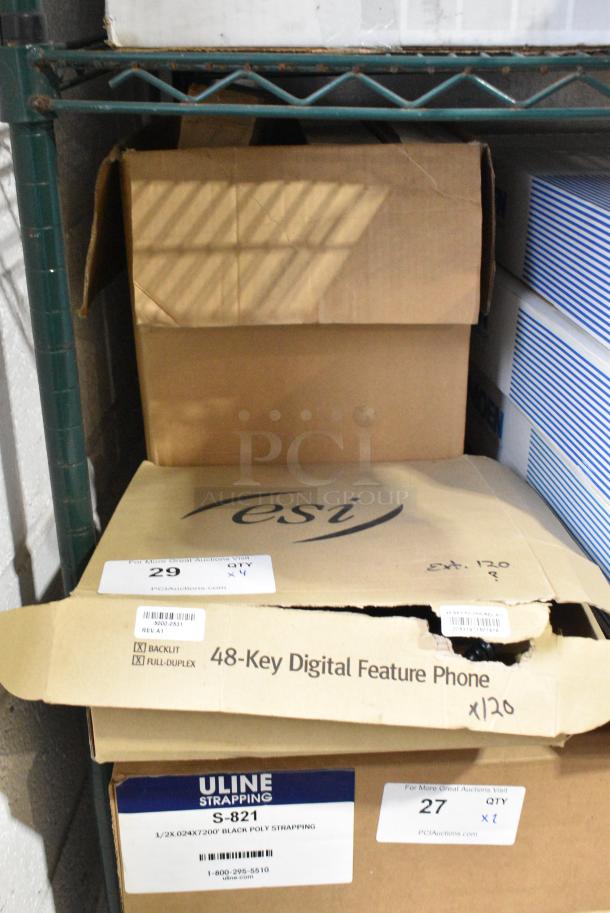 4 BRAND NEW SCRATCH AND DENT! WX 250 Desktop Corded Office Telephone. 4 Times Your Bid! - Image 2 of 10