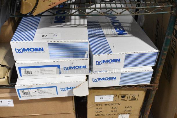 5 BRAND NEW SCRATCH AND DENT! Moen F7425 Chateau Chrome One-Handle Low Arc Kitchen Faucet. 5 Times Your Bid! - Image 2 of 4
