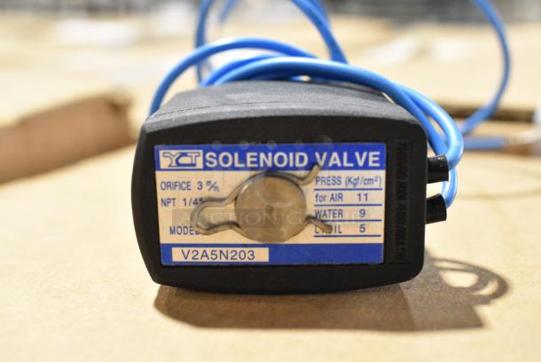 BRAND NEW SCRATCH AND DENT! Case of 6 Boxes of 10 Solenoid Valves. - Image 4 of 8