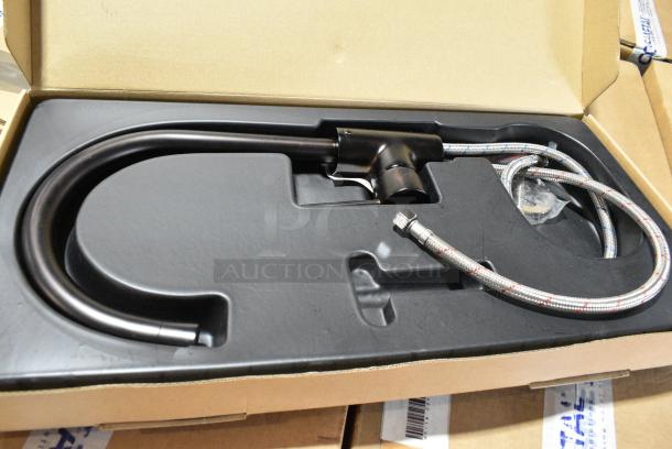 IN ORIGINAL BOX! Belle Foret BF505ORB Oil Rubbed Bronze Faucet. - Image 1 of 4