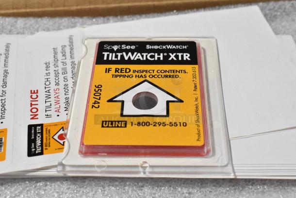 3 Various IN ORIGINAL BOX! Including Uline H-540 Industrial Tensioner, Uline H-57-1/2 Industrial Sealer, Uline S-5571 ShockWatch Tilt Watch XTR. 3 Times Your Bid! - Image 4 of 9
