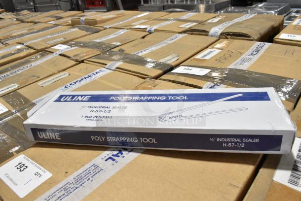 3 Various IN ORIGINAL BOX! Including Uline H-540 Industrial Tensioner, Uline H-57-1/2 Industrial Sealer, Uline S-5571 ShockWatch Tilt Watch XTR. 3 Times Your Bid! - Image 8 of 9