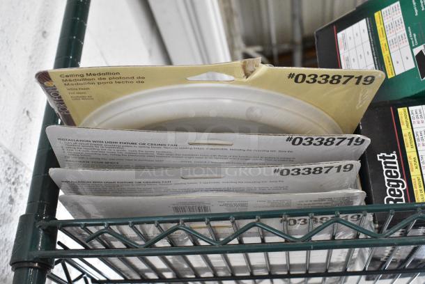 5 BRAND NEW SCRATCH AND DENT! Portfolio CM1 0338719 Ceiling Medallion. 5 Times Your Bid! - Image 2 of 5