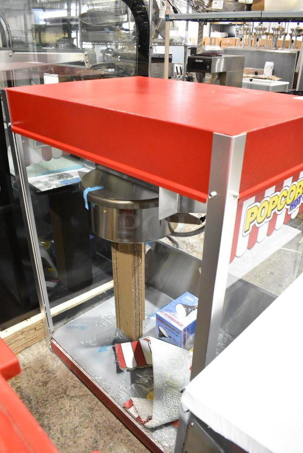 BRAND NEW SCRATCH AND DENT! Paragon TP-16 Paragon 1116810 Classic Pop 16 oz. Popcorn Machine Merchandiser. 120 Volts, 1 Phase. Cannot Test Due To Plug Style - Image 7 of 9