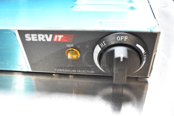 2 BRAND NEW SCRATCH AND DENT! ServIt 423SWI36CP 36" High Wattage Strip Warmer with Adjustable Infinite Controls. 120 Volts, 1 Phase. 2 Times Your Bid! - Image 4 of 9