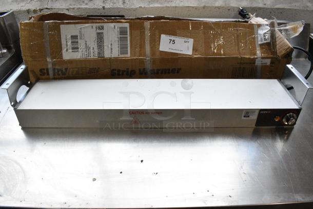 BRAND NEW SCRATCH AND DENT! 2024 ServIt 423SW30INCPA 30" Strip Warmer with Single Adjustable Infinite Control and Cord. 120 Volts, 1 Phase. - Image 2 of 9