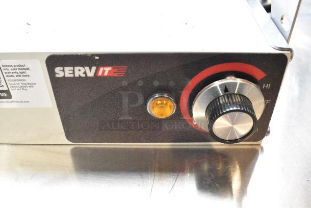 BRAND NEW SCRATCH AND DENT! 2024 ServIt 423SW30INCPA 30" Strip Warmer with Single Adjustable Infinite Control and Cord. 120 Volts, 1 Phase. - Image 3 of 9