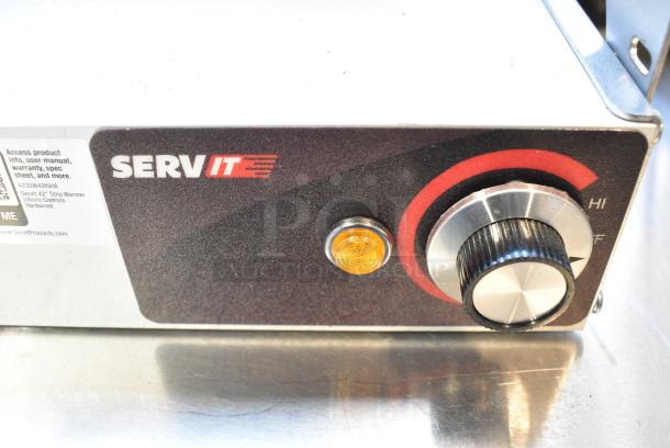BRAND NEW SCRATCH AND DENT! ServIt 423SW42INHA 42" Strip Warmer with Single Adjustable Infinite Control. 120 Volts, 1 Phase. - Image 3 of 8