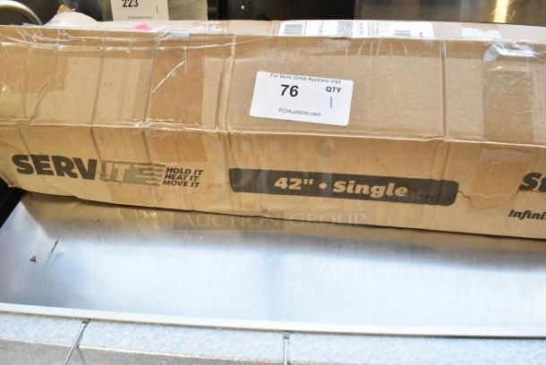 BRAND NEW SCRATCH AND DENT! ServIt 423SW42INHA 42" Strip Warmer with Single Adjustable Infinite Control. 120 Volts, 1 Phase. - Image 8 of 8