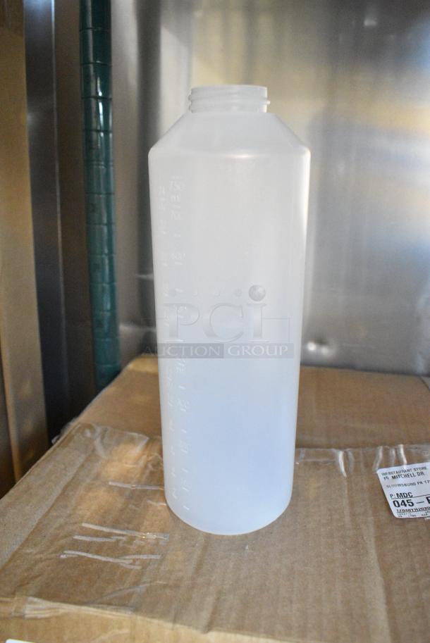 BRAND NEW SCRATCH AND DENT! Box of 12 Poly Bottles - Image 1 of 3
