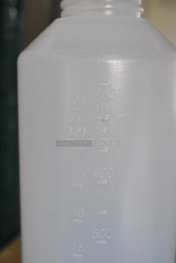 BRAND NEW SCRATCH AND DENT! Box of 12 Poly Bottles - Image 2 of 3