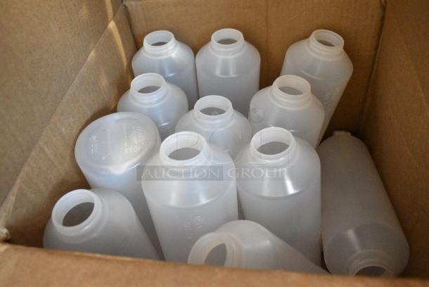 BRAND NEW SCRATCH AND DENT! Box of 12 Poly Bottles - Image 3 of 3