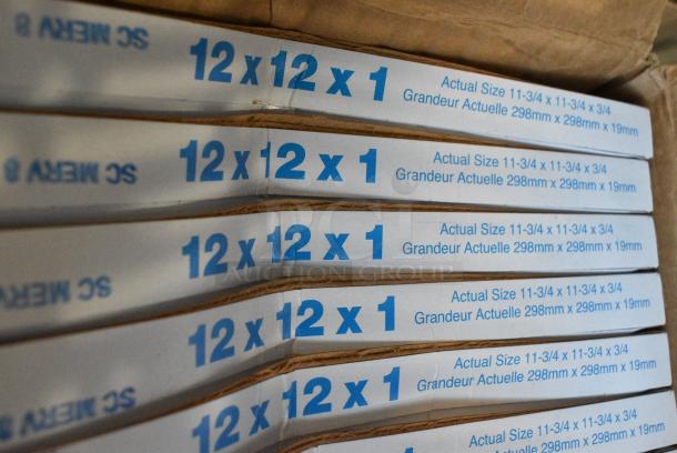 BRAND NEW SCRATCH AND DENT! Box of 12 Merv 8 Pleated 12x12x1 Filter - Image 3 of 4