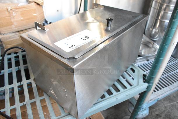 BRAND NEW SCRATCH AND DENT! 2023 Carnival King 382CDPW2 Stainless Steel 3 Qt. Double Cone Dip Warmer. 120 Volts, 1 Phase. - Image 2 of 7