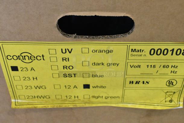 6 BRAND NEW SCRATCH AND DENT! Connect 23A Filtered Point of Use Water Cooler with Ambient/Cold Water. Stock Picture Used. 115 Volts, 1 Phase. 6 Times Your Bid! - Image 4 of 5