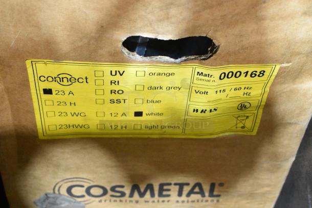BRAND NEW SCRATCH AND DENT! Connect 23A Filtered Point of Use Water Cooler with Ambient/Cold Water. Stock Picture Used. 115 Volts, 1 Phase. - Image 4 of 4