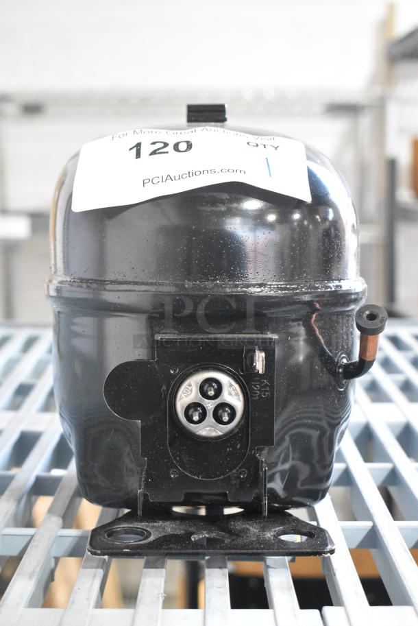 BRAND NEW SCRATCH AND DENT! Cubigel NUT70NR Compressor. 115-127 Volts, 1 Phase. - Image 1 of 5
