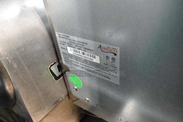 Avantco 177CO38M Stainless Steel Commercial Electric Powered Full Size Convection Oven. 208/240 Volts. - Image 7 of 7