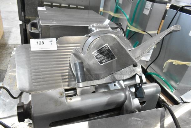 Globe 860 Stainless Steel Commercial Countertop Meat Slicer. 115 Volts, 1 Phase. Tested and Working! - Image 1 of 7
