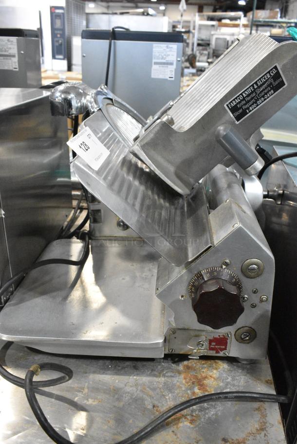Globe 860 Stainless Steel Commercial Countertop Meat Slicer. 115 Volts, 1 Phase. Tested and Working! - Image 2 of 7