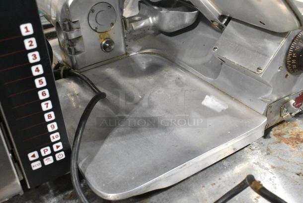 Globe 860 Stainless Steel Commercial Countertop Meat Slicer. 115 Volts, 1 Phase. Tested and Working! - Image 5 of 7