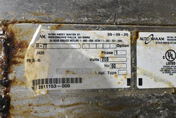 2 2020 Alto Shaam AR-7T Stainless Steel Commercial Electric Powered Rotisserie Oven. 208 Volts, 1 Phase. 2 Times Your Bid! - Image 12 of 12