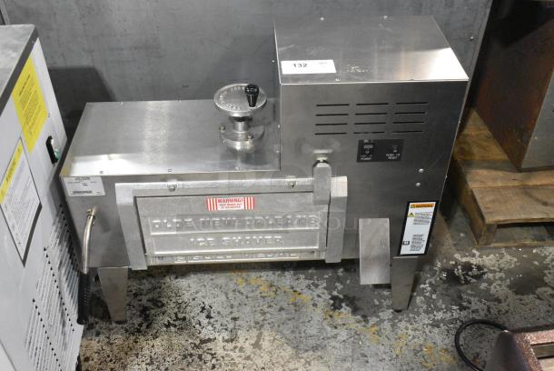BRAND NEW SCRATCH AND DENT! 2024 Gold Medal 1087DC Metal Commercial Countertop Block Ice Shaver. Tested and Working! - Image 5 of 7