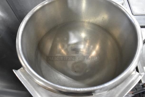 Vulcan EC-10 Stainless Steel Commercial Floor Style Electric Powered 10 Gallon Steam Tilting Kettle. 208 Volts, 3 Phase. - Image 5 of 8