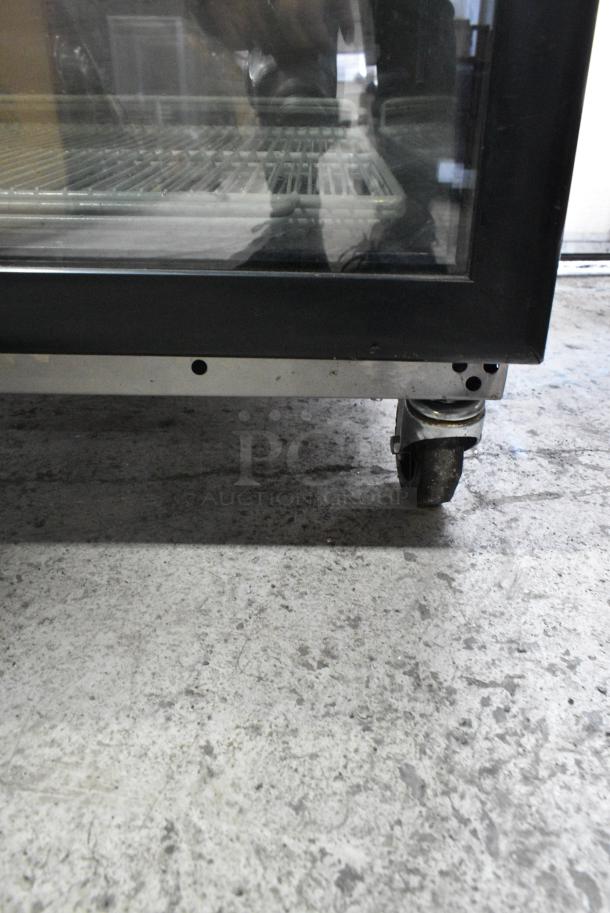 Pro Kold EVC20-F1 Stainless Steel Commercial Single Door Reach In Cooler Merchandiser on Commercial Casters. 115 Volts, 1 Phase. Tested and Powers On But Does Not Get Cold - Image 6 of 10
