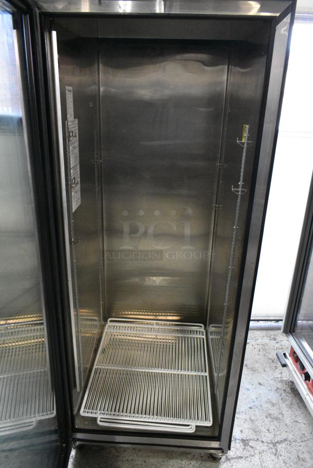 Pro Kold EVC20-F1 Stainless Steel Commercial Single Door Reach In Cooler Merchandiser on Commercial Casters. 115 Volts, 1 Phase. Tested and Powers On But Does Not Get Cold - Image 7 of 10