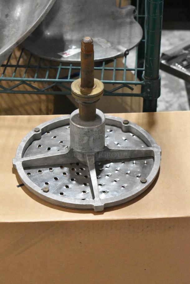 Metal Pelican Head w/ Grating Blade Insert. Missing Front Piece. - Image 3 of 11