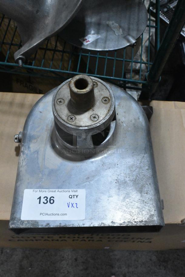 Metal Pelican Head w/ Grating Blade Insert. Missing Front Piece. - Image 8 of 11