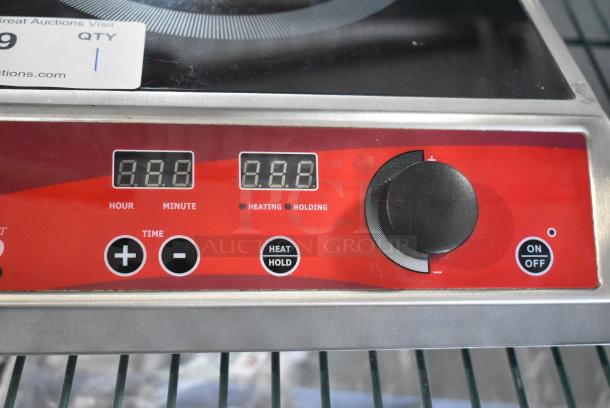 2016 Avantco IC1800 Stainless Steel Commercial Countertop Single Burner Induction Range. 120 Volts, 1 Phase. - Image 3 of 6