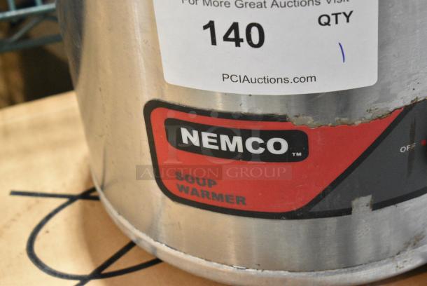 Nemco Stainless Steel Commercial Countertop Soup Kettle Food Warmer. 120 Volts, 1 Phase. Tested and Working! - Image 3 of 7