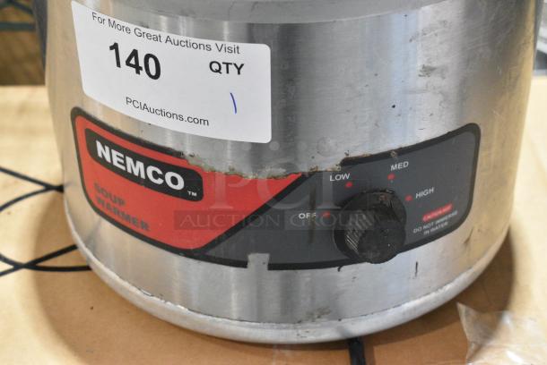 Nemco Stainless Steel Commercial Countertop Soup Kettle Food Warmer. 120 Volts, 1 Phase. Tested and Working! - Image 4 of 7